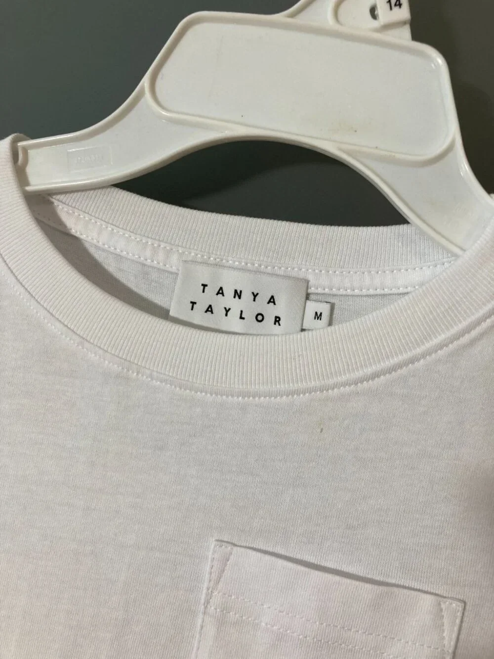 Tanya Taylor Girl's White Short Sleeve Katlyn Mini Dress Size M